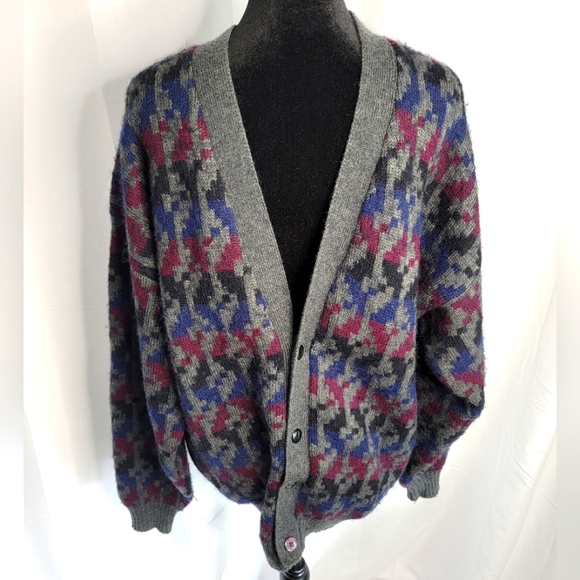 Artesanias Illary Alpaca Wool Cardigan Sweater - Picture 1 of 5
